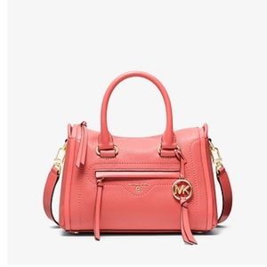 ⭐️ NWT Michael Kors Carine Small Leather Satchel
